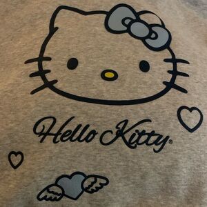 Hello Kitty Graphic full zip hoodie Forever21